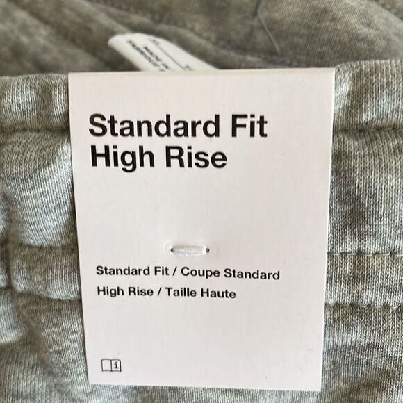 Nike NSW Essential High-Rise Standard Fit Shorts Grey Women XL(CJ2158-063) - Picture 5 of 9